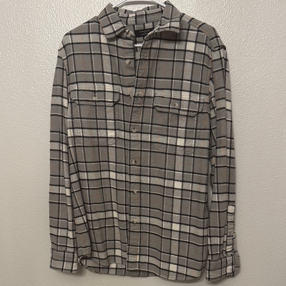 Banana Republic Men's Plaid Button-Down Shirt